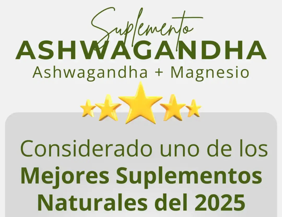 Ashwagandha + Magnesio 1000mg 60 CAPS