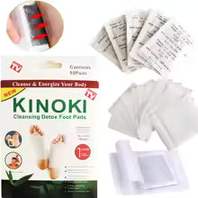 🔥 Parches Kinokis para pie pack 3 cajas de 10 unidades c/u